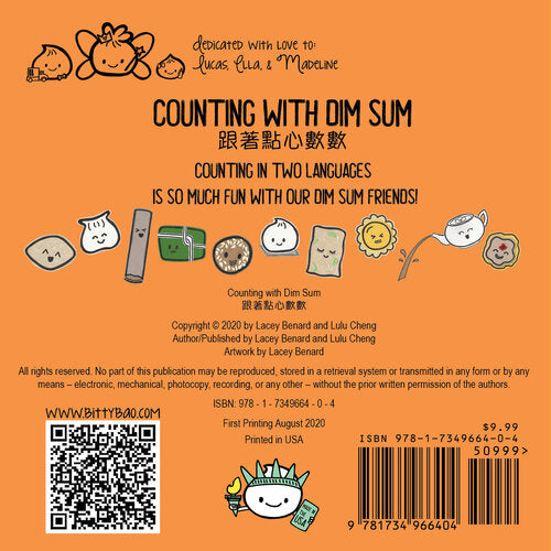 Counting with Dim Sum - Bilingual Board Book by Bitty Bao